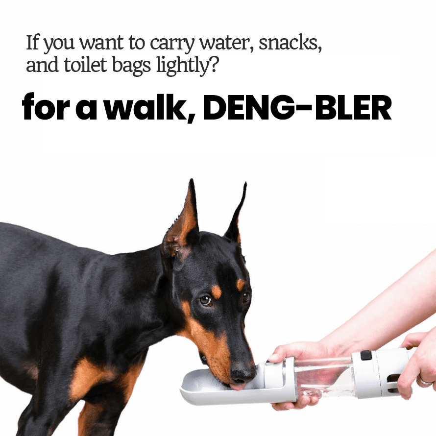 Carry Water, Snacks & Poop Bags Lightly — TrailBottle banner